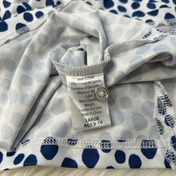 GARB Bonnie Golf Polo Girls Youth Size Large Activewear Athletic Performance UPF - Picture 6 of 7